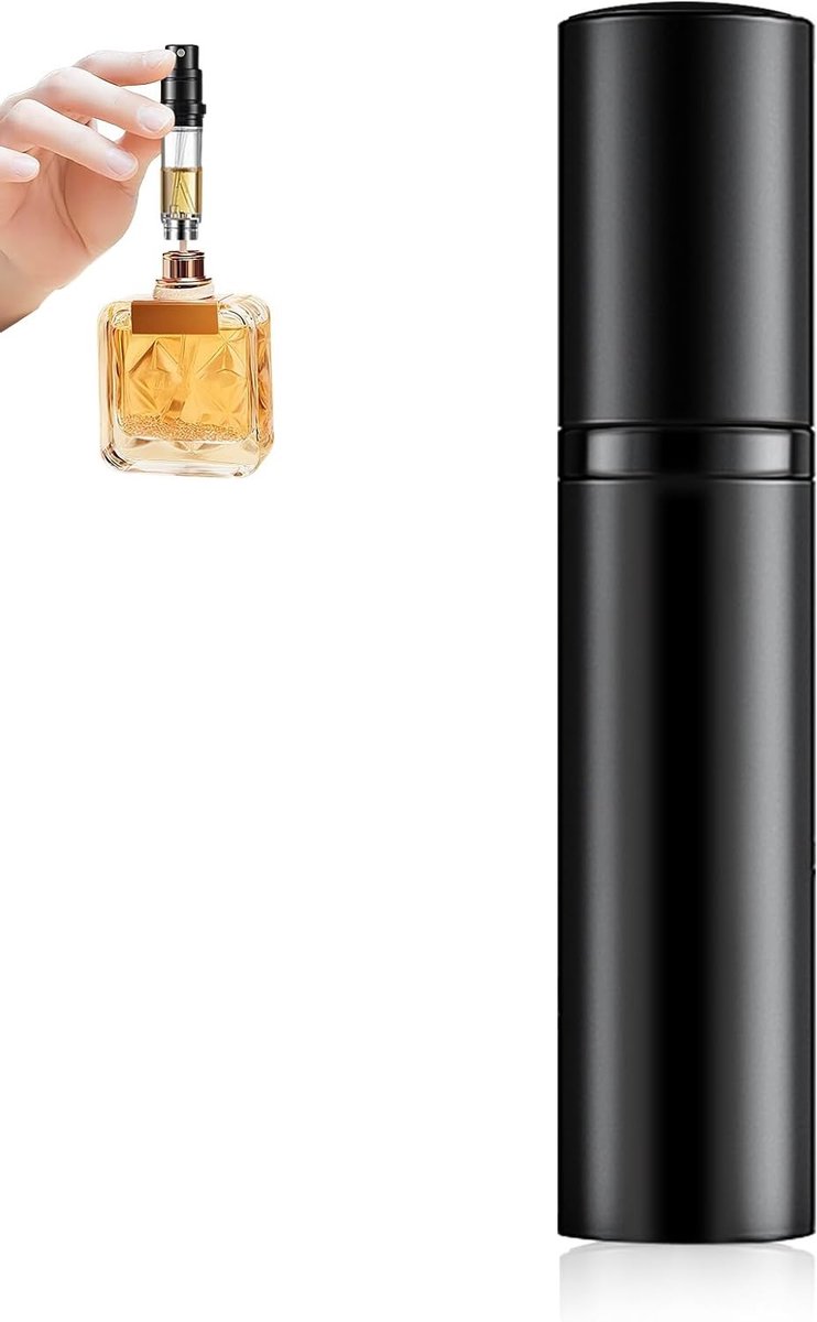 Draagbare Mini Sprayfles 5ml voor Parfum, Herbruikbare Atomiser voor Mannen en Vrouwen, Ideaal voor Reizen en Handtas