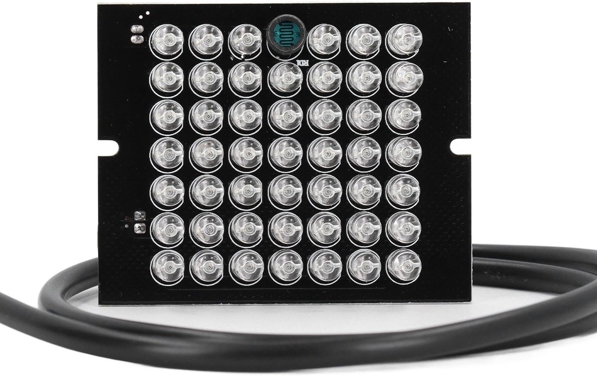 By shayne - 940nm IR LED's - Compact Nachtzicht - 12V DC - Beveiligingscamera Lichtbord - Energie-Efficiënt