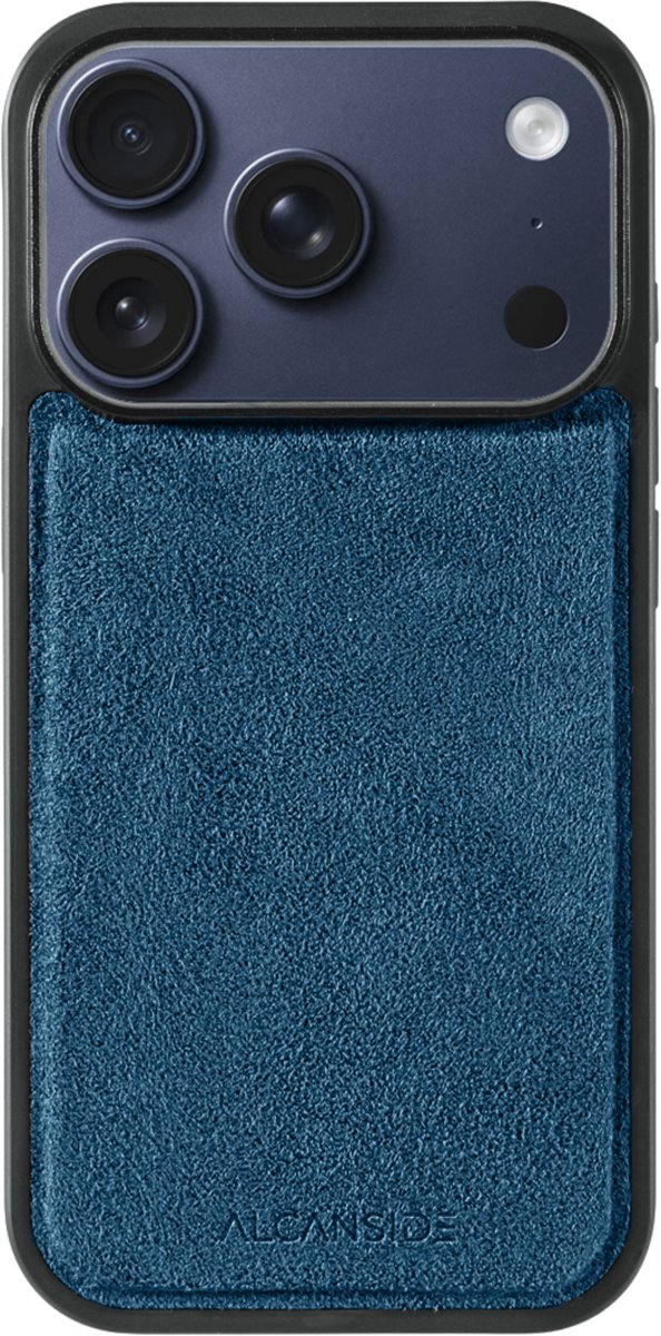 iPhone 17 Pro Max - Alcantara Back Cover - Ocean Blue