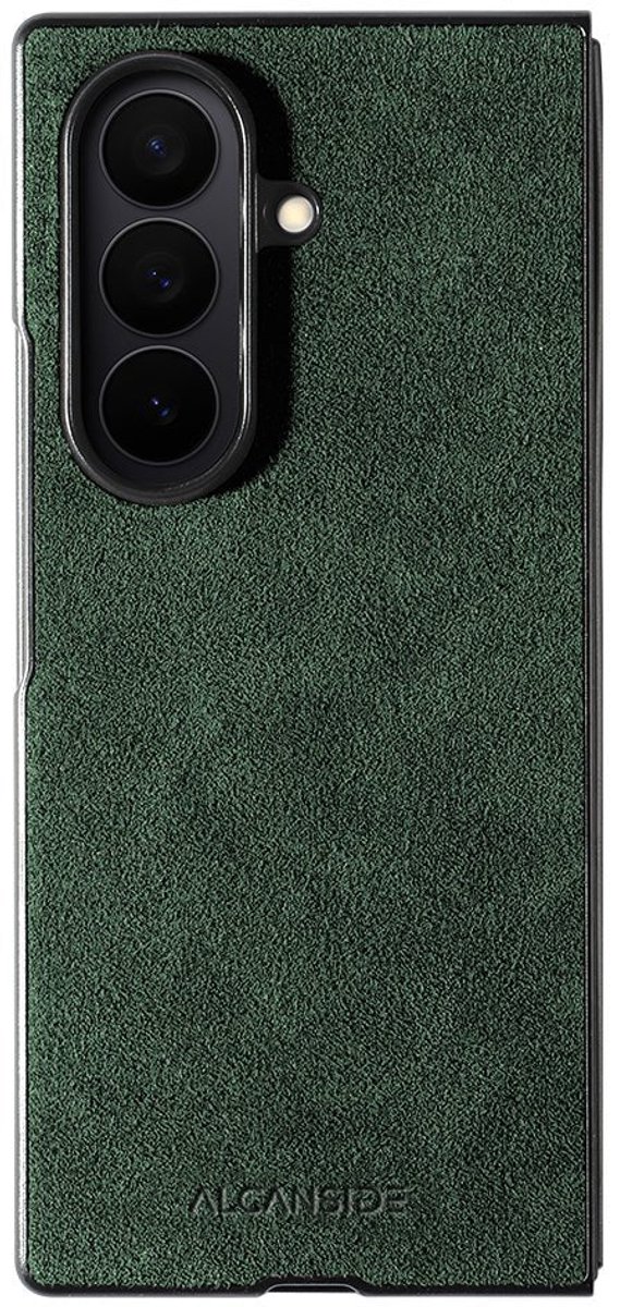 Samsung Galaxy Z Fold 7 - Alcantara Case - Midnight Green