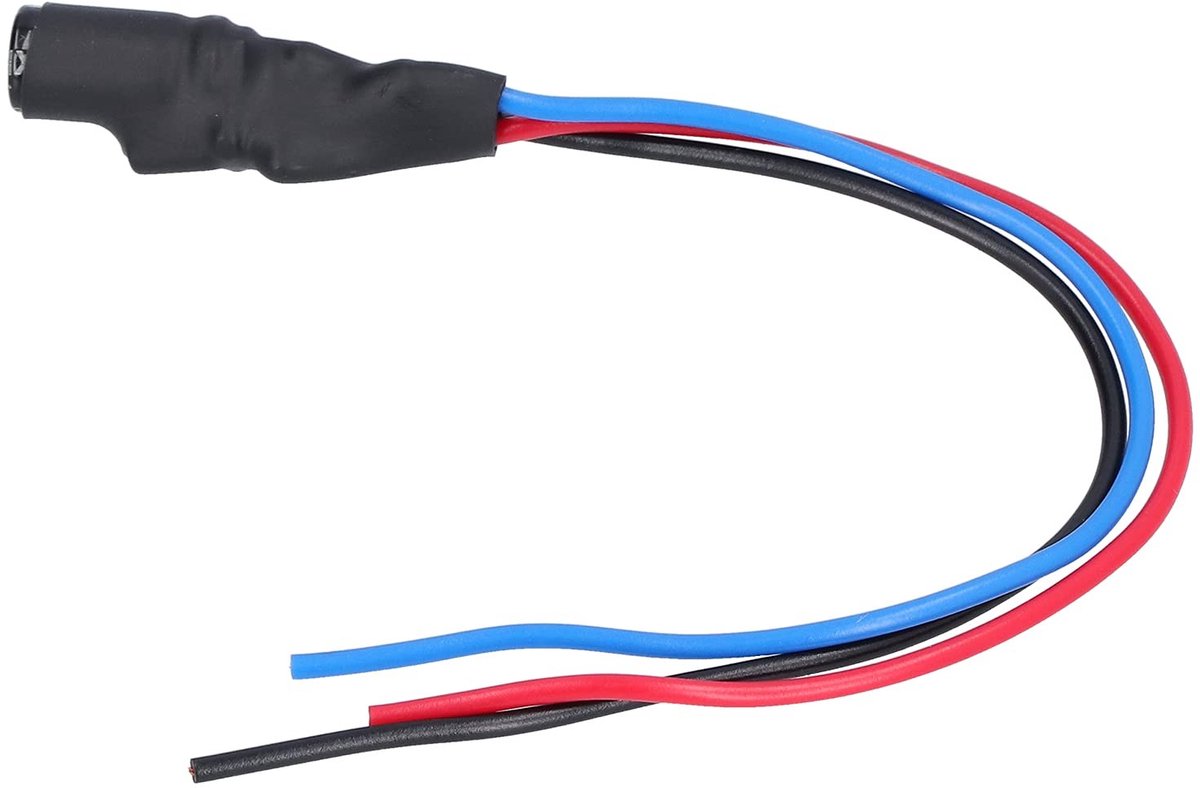 Dailygoods - Achteruitrijcamera - Signaalfilter - Anti-interferentie - Universeel formaat - Gelijkrichtende kabel - Geschikt voor Duitse en Amerikaans