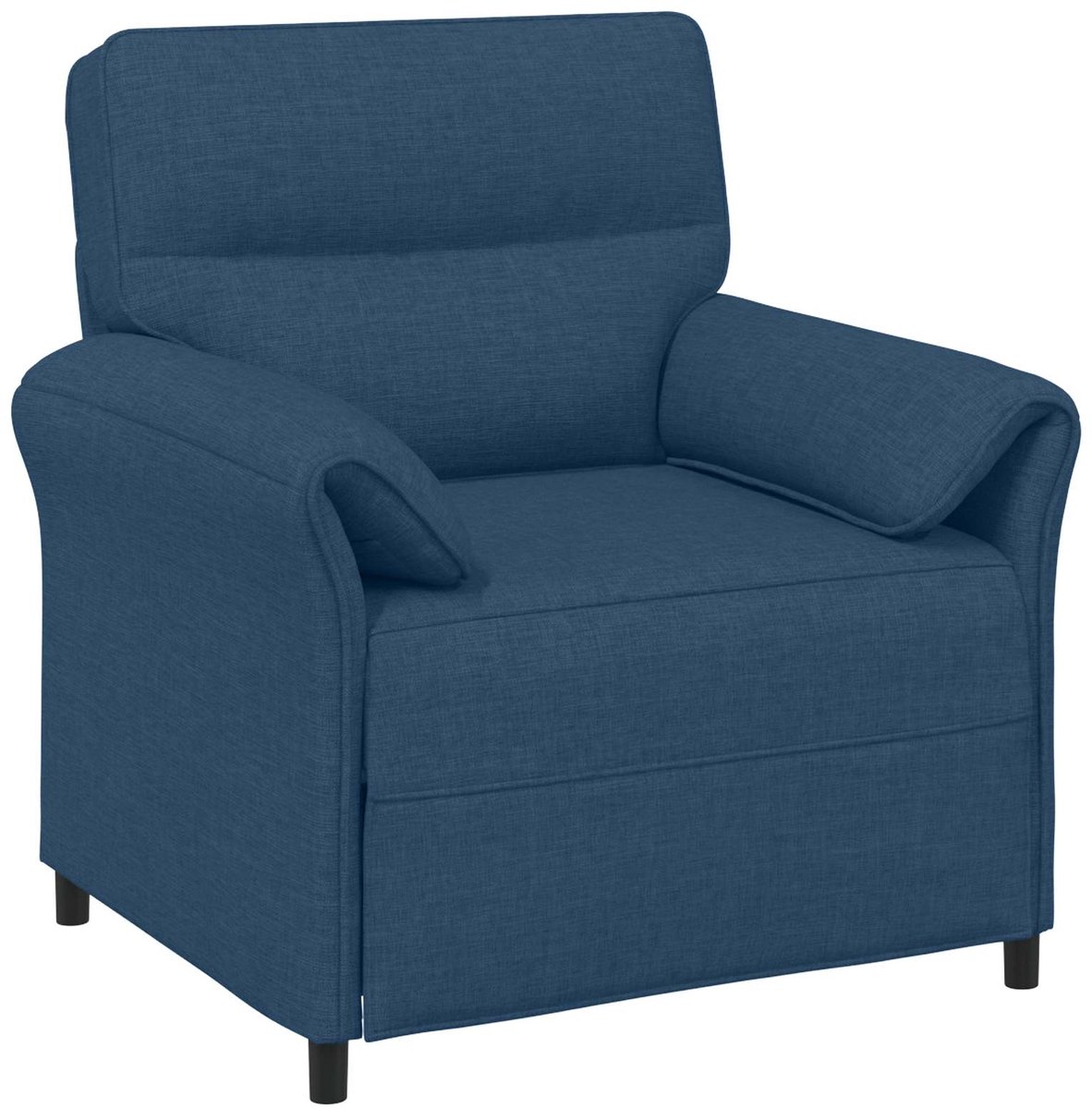 vidaXL - Bank - 100% - polyester - metalen - frame - MDF, - Multiplex