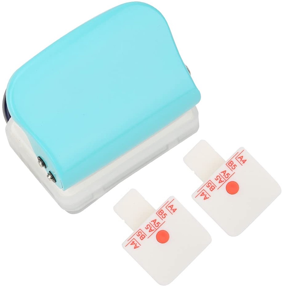Allecto - Paper Punch - Draagbare Handperforator - Tot 5 Vel Papier - A4/A5/B5 Formaat - Handig voor Kantoor - Perfect voor Documenten - Ideaal v
