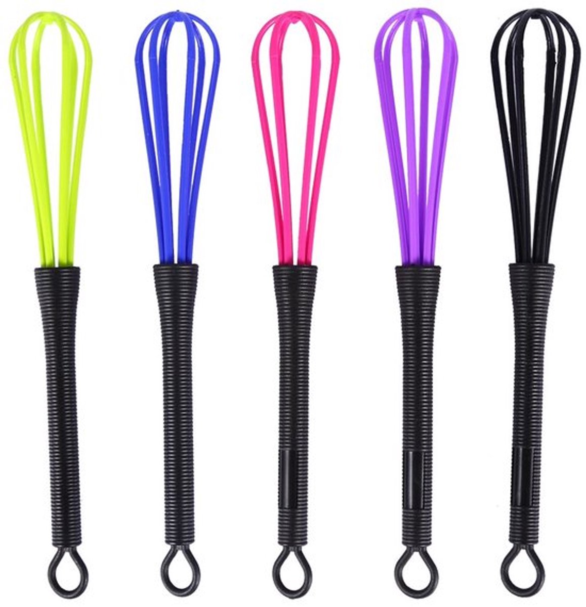 Garde Mixer Tool, Plastic Salon Kapsalon Kapper Haarverf Crème Garde Keuken Ballon Mixer Tool 5PCS