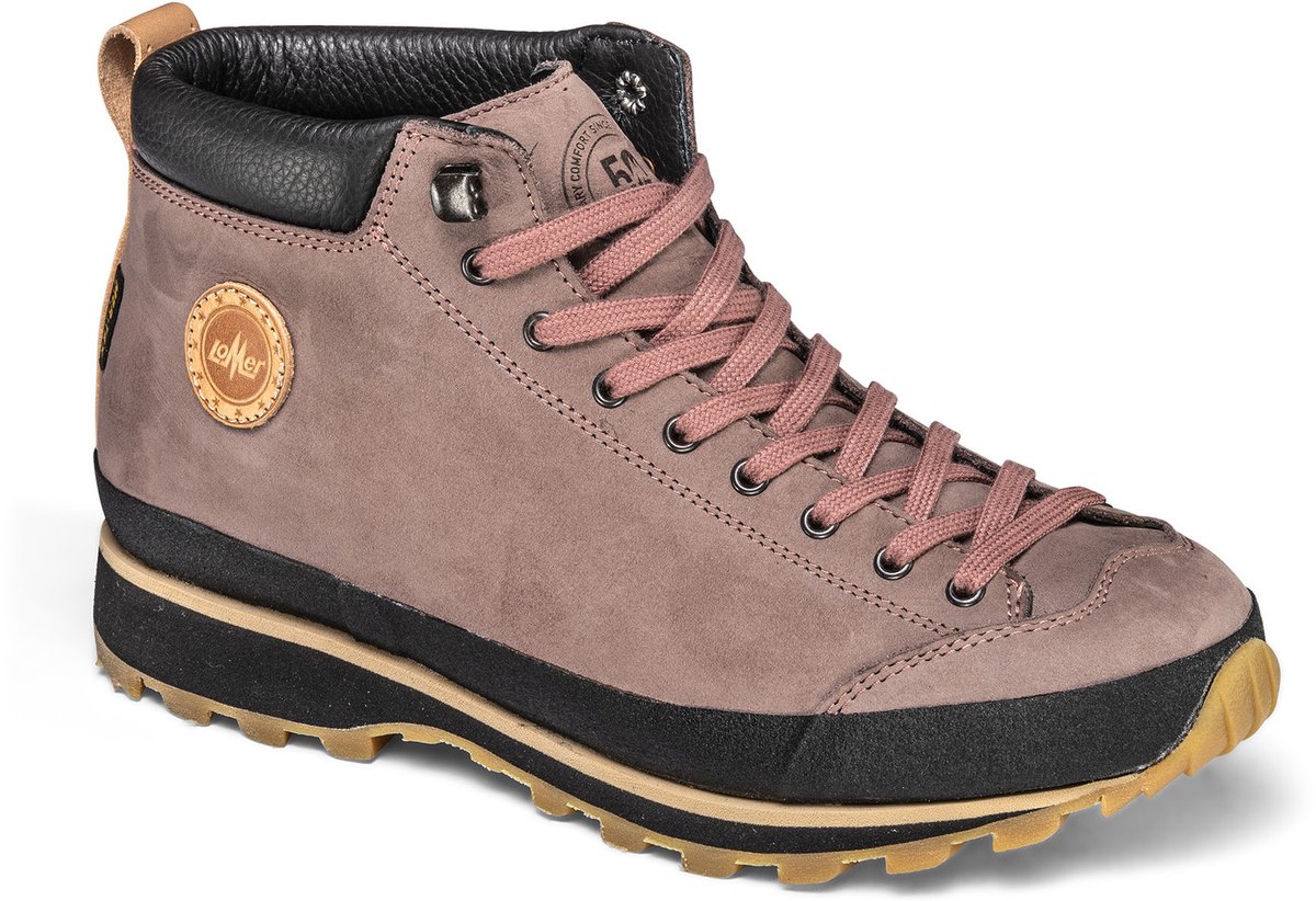 Lomer Bio Naturale mid mtx wandelschoenen uni 38.50089.A.03 Roze