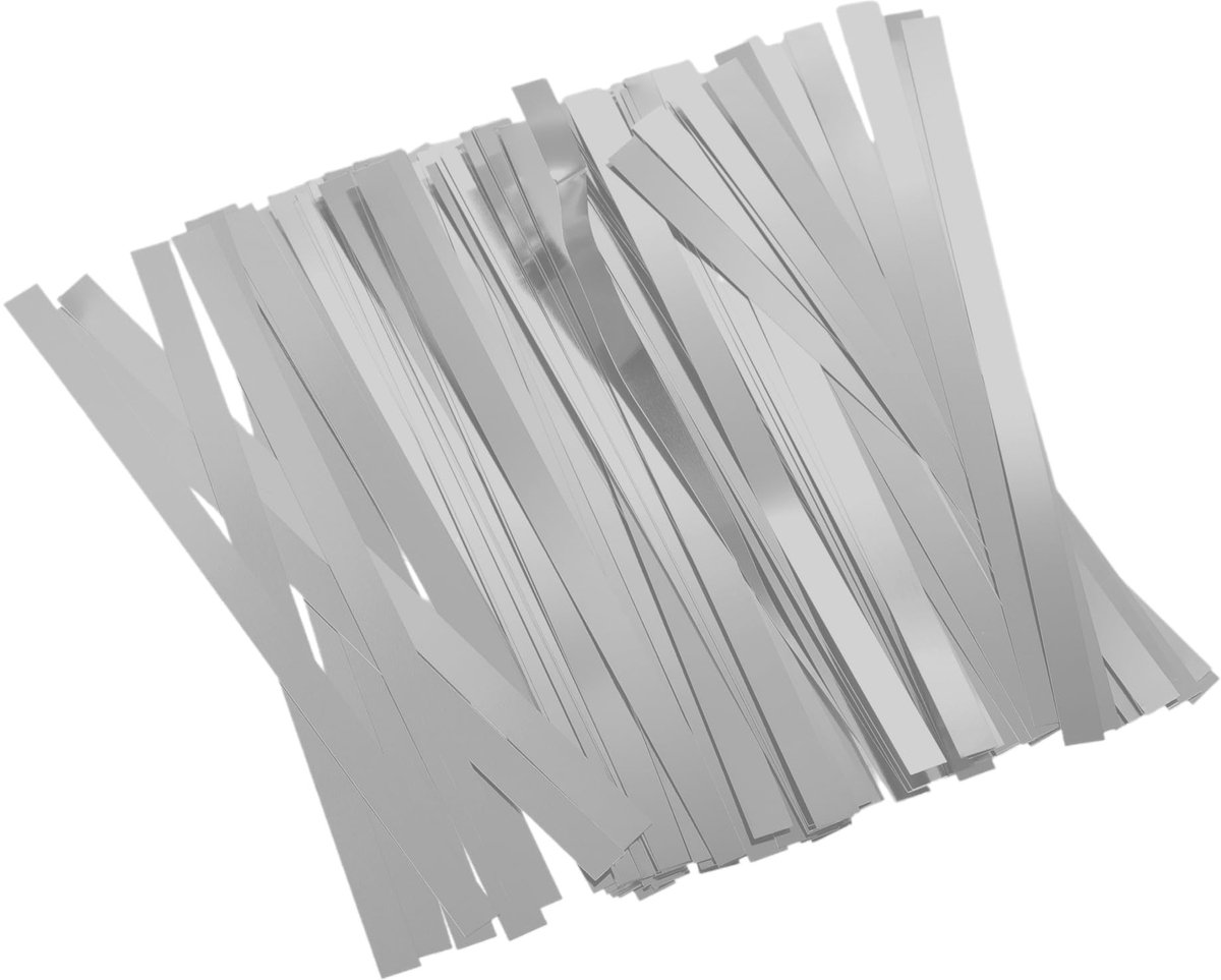 NTHProducts - Car Pure Nickel Strips - 18650 Batterijen - Set van 100 - 0.1x5x100mm - Hoogwaardige soldeerstrips - Perfect voor accu's - Zilver