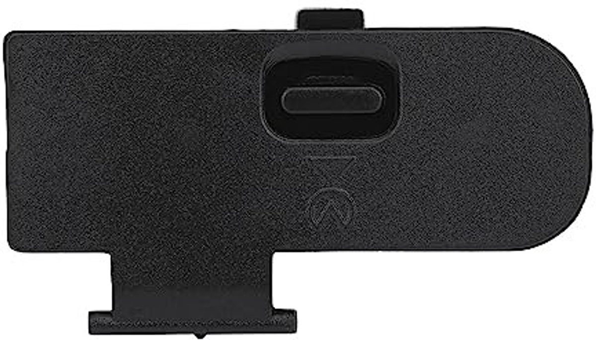 aladdien - Batterijklepje voor D5100-camera's - Duurzame reparatie - Zwart - Hoogwaardig metaal - Geschikt voor D5100 - Batterijcontactgedeelte