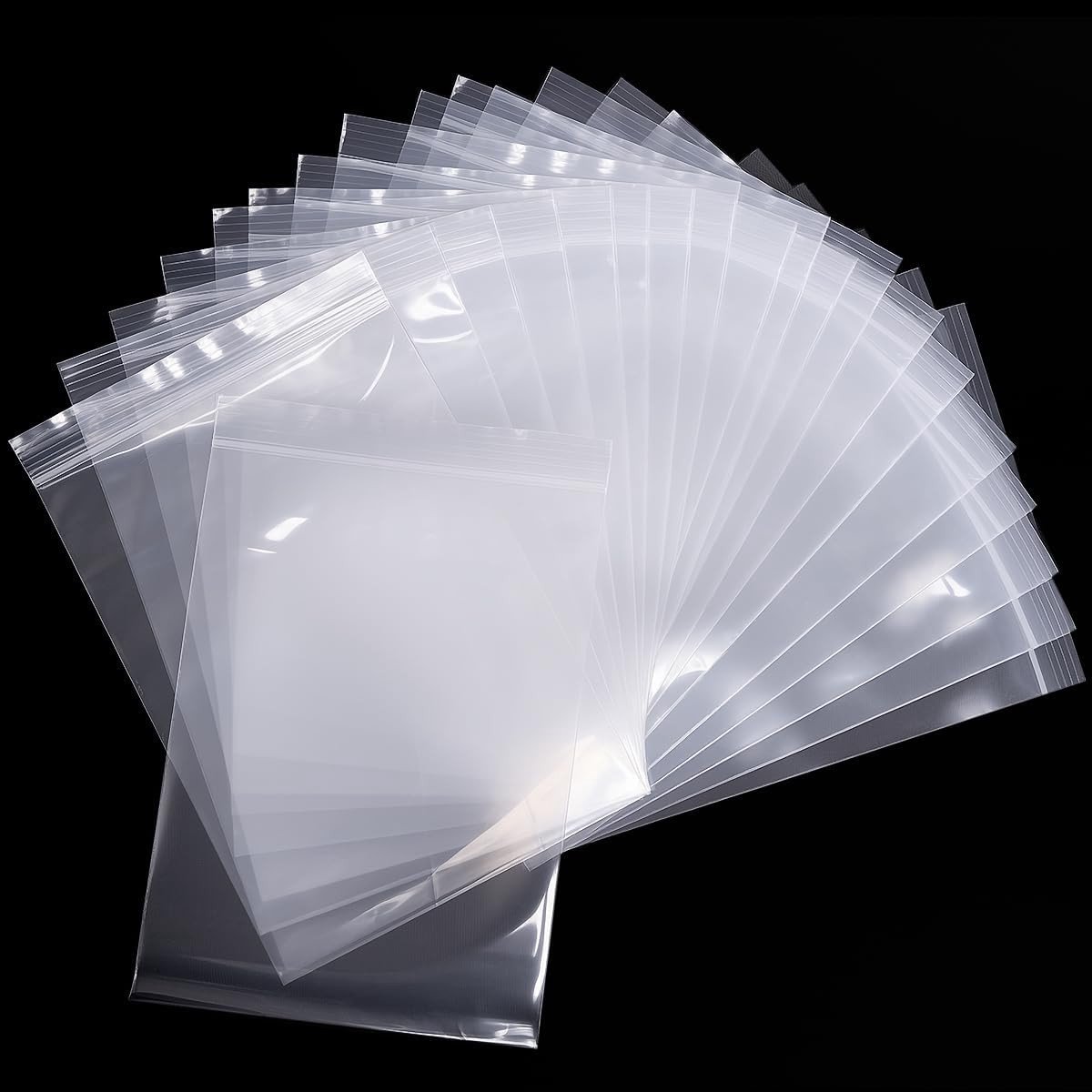 Transparante Gripzakjes - Herbruikbare Plastic Zakjes - Kleine Spullen Opbergen - Hersluitbaar en Stevig - 5x7 cm 100 Stuks - Transparant
