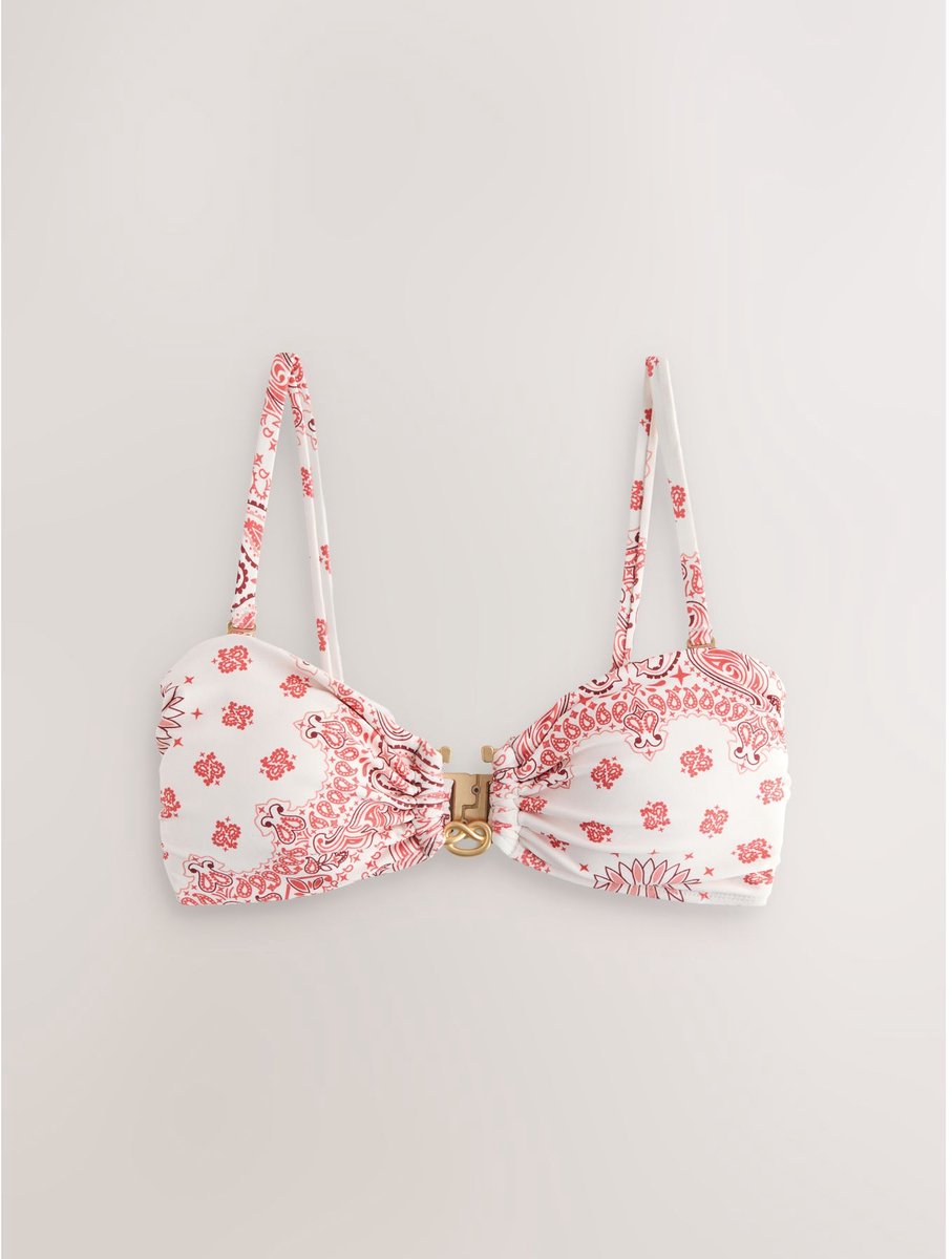 Next - Dames - Bandeau-bikinitop zonder beugel - Crème