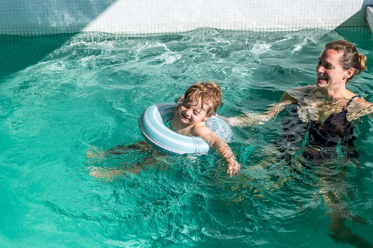 Opblaasbare Zwemring - Waterband Kind - Waterpret Zomer - Extra Dik PVC - 40 cm - Bananen – foto 3