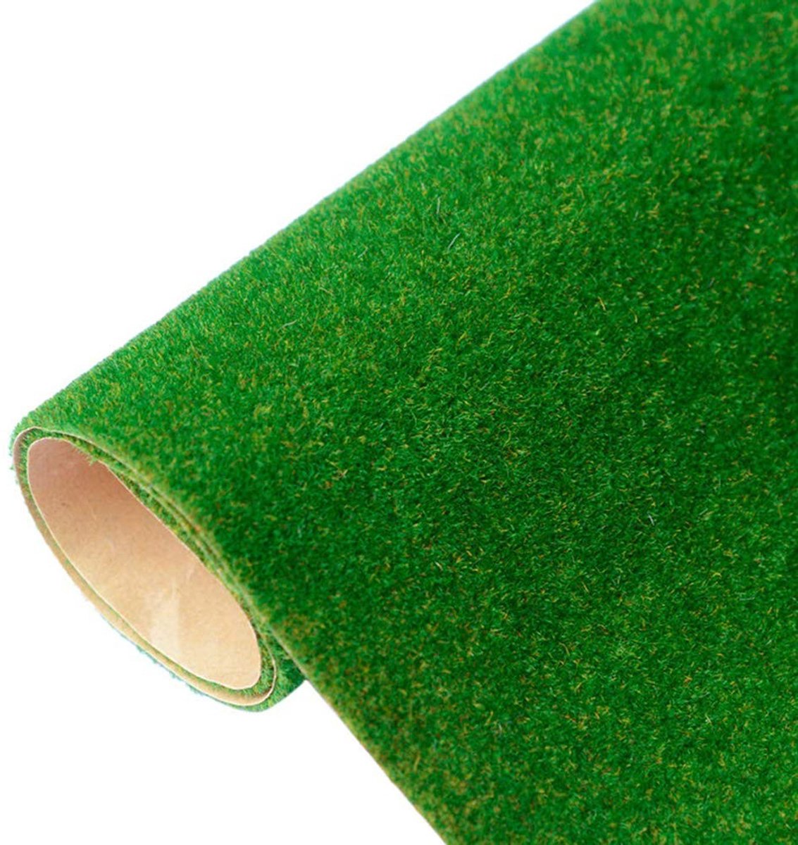 Dailygoods- Kunstgrasmat 100 x 40 cm - Kunstgrastapijt - Decoratieve Grasmat - Tuinbouw - Miniatuur - PA Nylon Materiaal - Nepgras