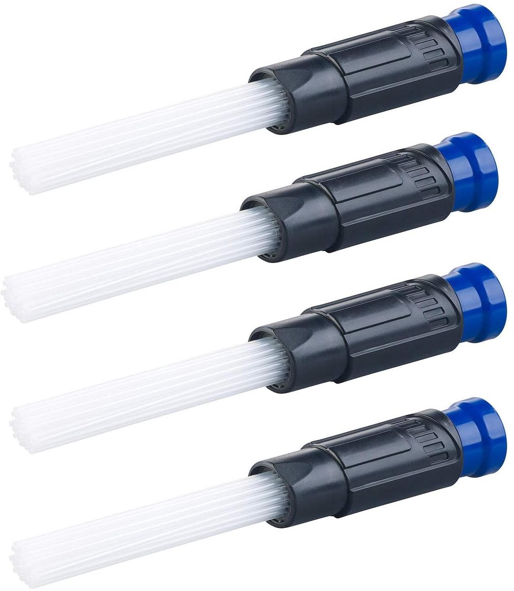 Dailygoods - Universele stofzuigeraccessoires met 30 flexibele zuigbuizen - Set van 2