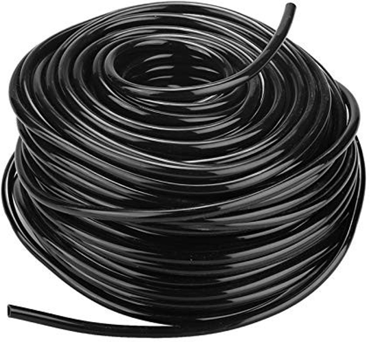 Dailygoods- Irrigatieslang 50 meter - PVC-Kunststof - Flexibel - Tuinwaterirrigatieslang - Binnendiameter 4 mm - Voor Tuinirrigatie - Tuinslang