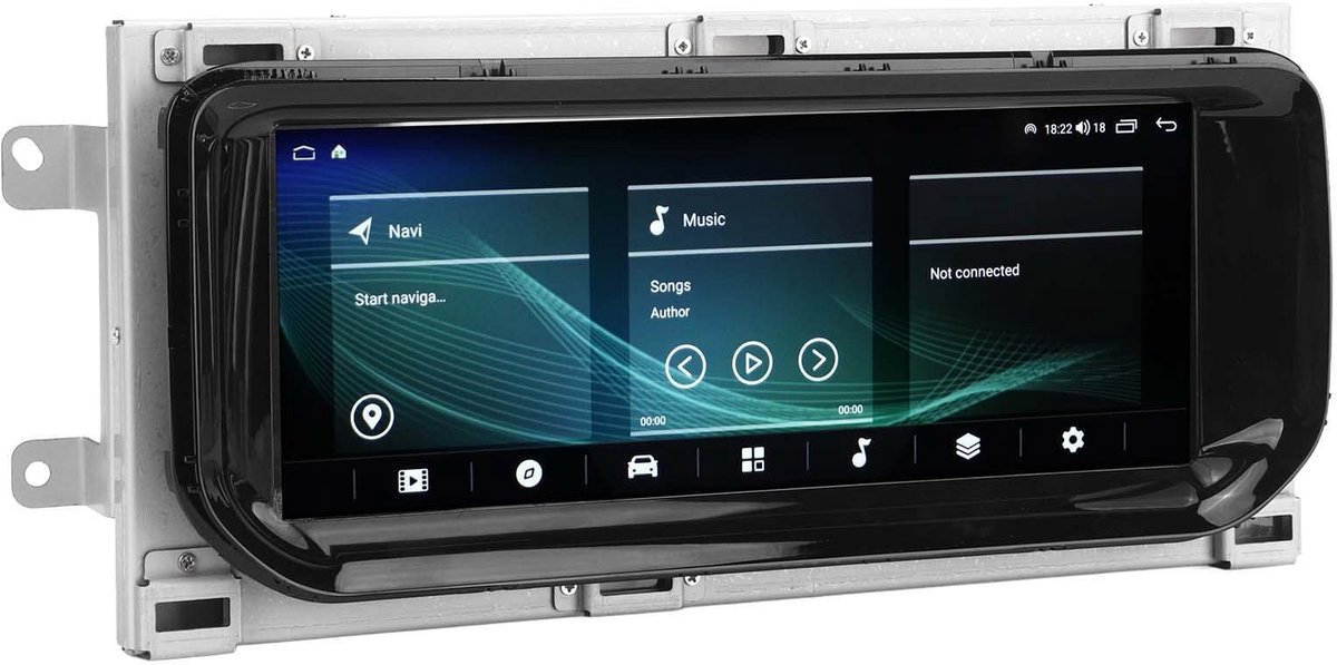 Dailygoods- Autoradio met Scherm 10,25 Inch - Autoradio 2 Din - Autoradio Bluetooth - Autoradio met CD Speler - FM-tuner - 6+128G opslag - Multimediaspeler