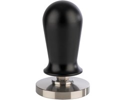 Koffie Tamper - Espresso Drukker - Perfecte Espresso - Geïntegreerde Drukregeling - 58 mm Diameter - Zilver Zwart