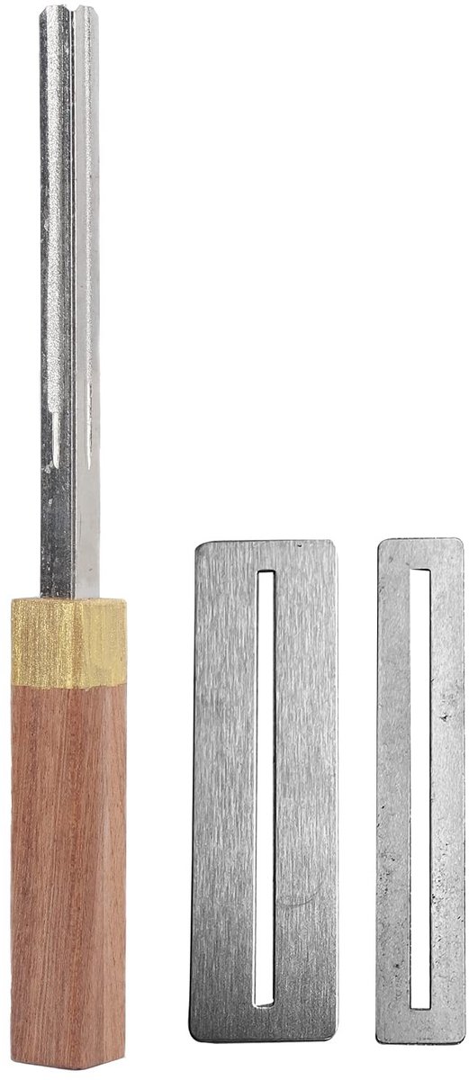 Dailygoods - Gitaar Fret Crowning Dressing File met 4 Slots voor Precisie Reparatie