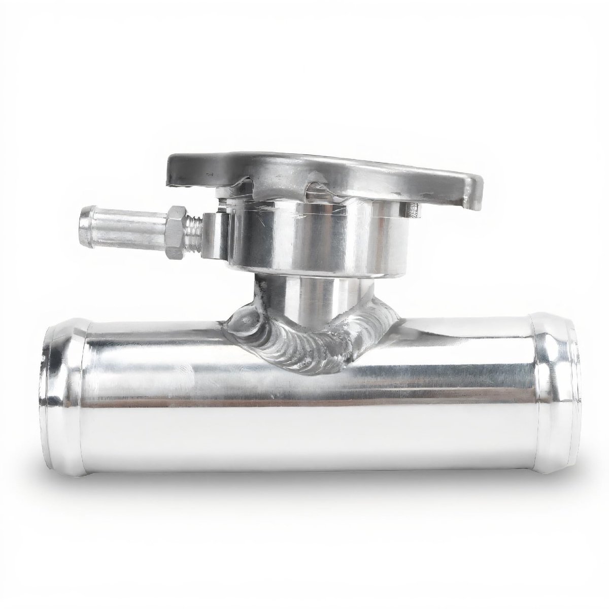 Dailygoods- Vulnippel Aluminium 32Mm - Radiator Slang - Vulopening 16PSI - Roestbestendig - Duurzaam - Verbeterde Koelprestaties