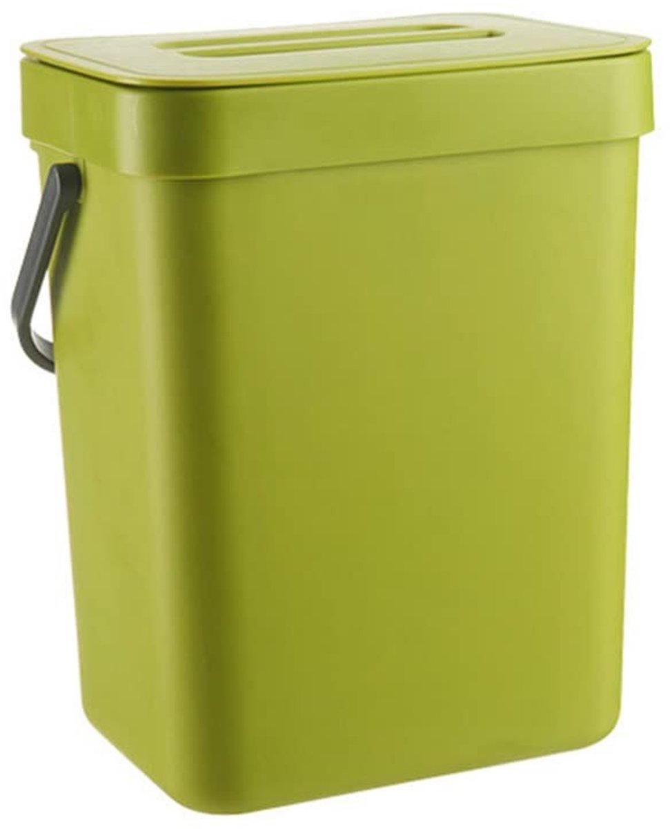 Dailygoods - Kleine Keuken Compostbak - 3L Onder de Gootsteen Vuilnisbak
