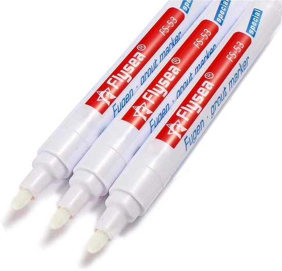6 Stuks Voegenstift Set voor Tegelreparatie en Voegonderhoud van Merkloos	 — afbeelding 4