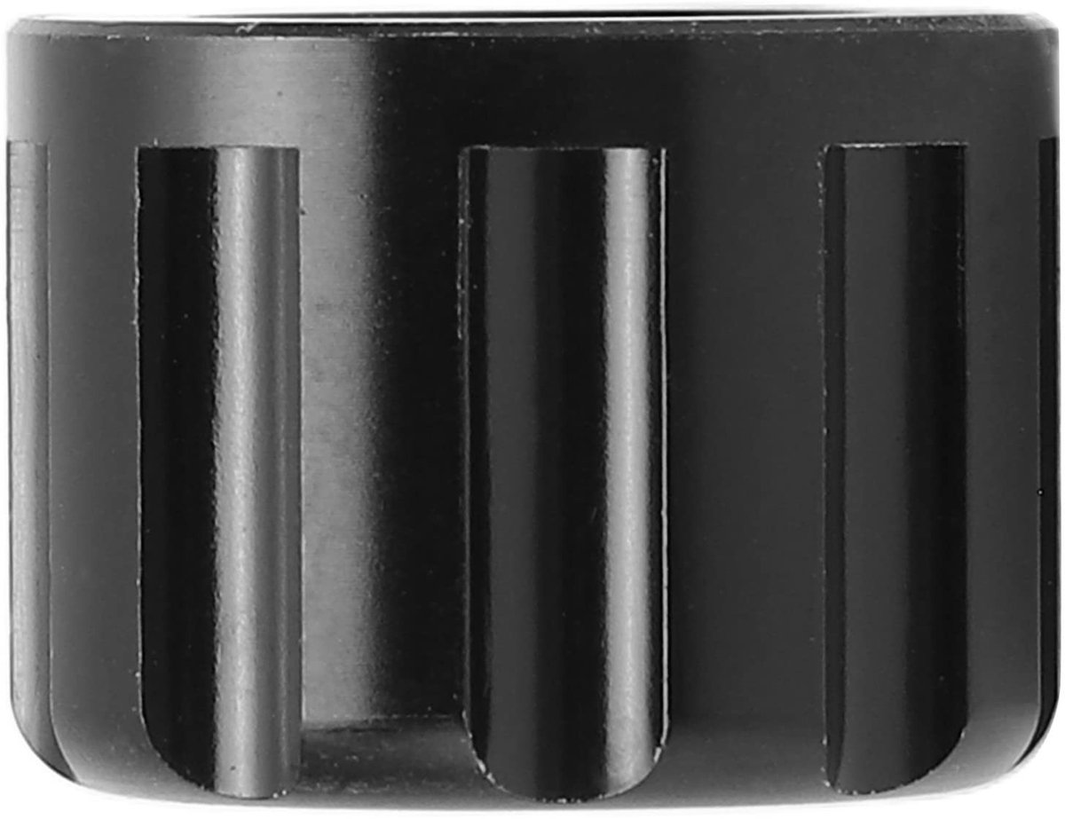 Dailygoods- Steekas Moer Aluminium - Steekasmoer M12 X 1,5 Mm - Fietsnaven Accessoire - Lichtgewicht - Duurzaam - Perfecte Vervanging - Fietsasmoer
