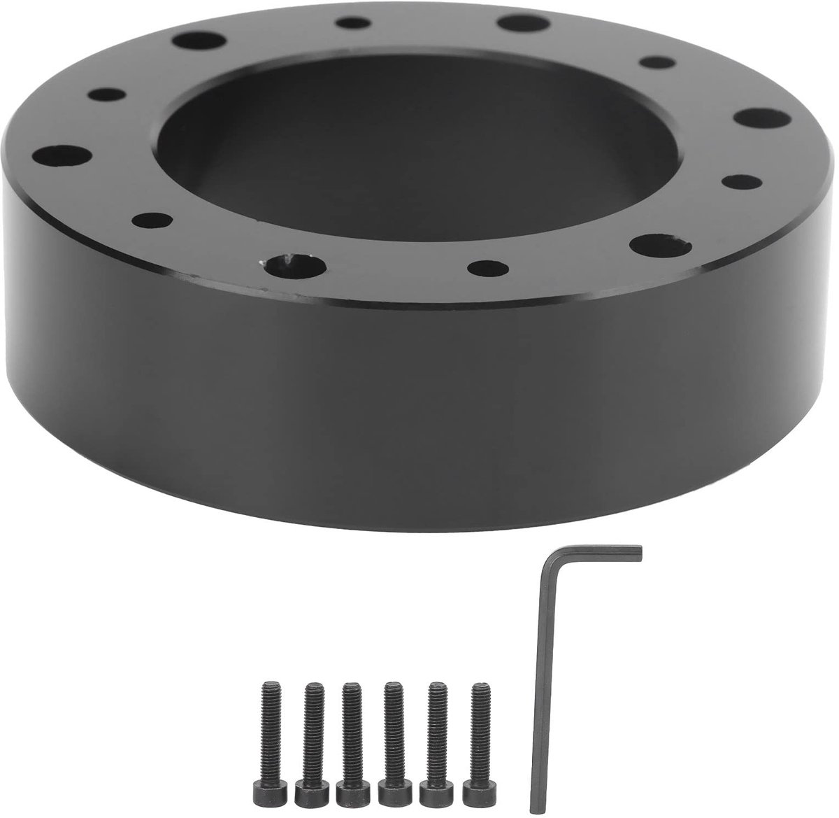 Dailygoods - Stuurwielafstandhouder - Universele 1-inch 6-gaats Naaf - Aluminium Stuurwieladapter - Hoogwaardige kwaliteit - Eenvoudige installatie -...