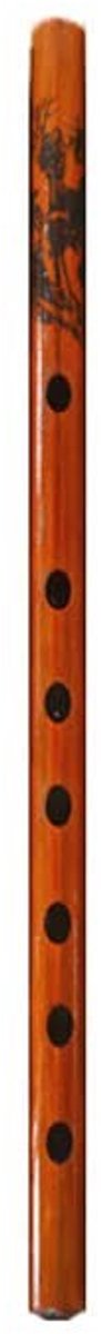 Dailygoods- Fluit 7 Gaten Bamboe - Lichtgewicht Muziekinstrument - Geschikt voor Kinderen - Draagbaar - Voor Beginners - Professionele Kwaliteit