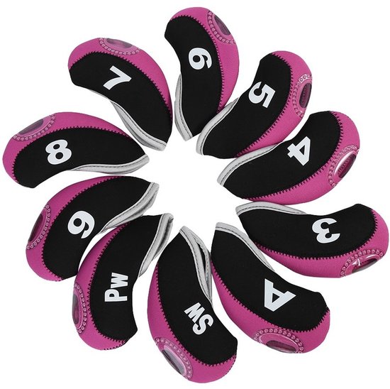 Dailygoods- Clubbescherming Waterdicht - Club-afdekking - 10 Stuks - Neopreen - Beschermhoes - Ritssluiting voor Eenvoudige Toegang - Clubhoezen van Dailygoods — afbeelding 2