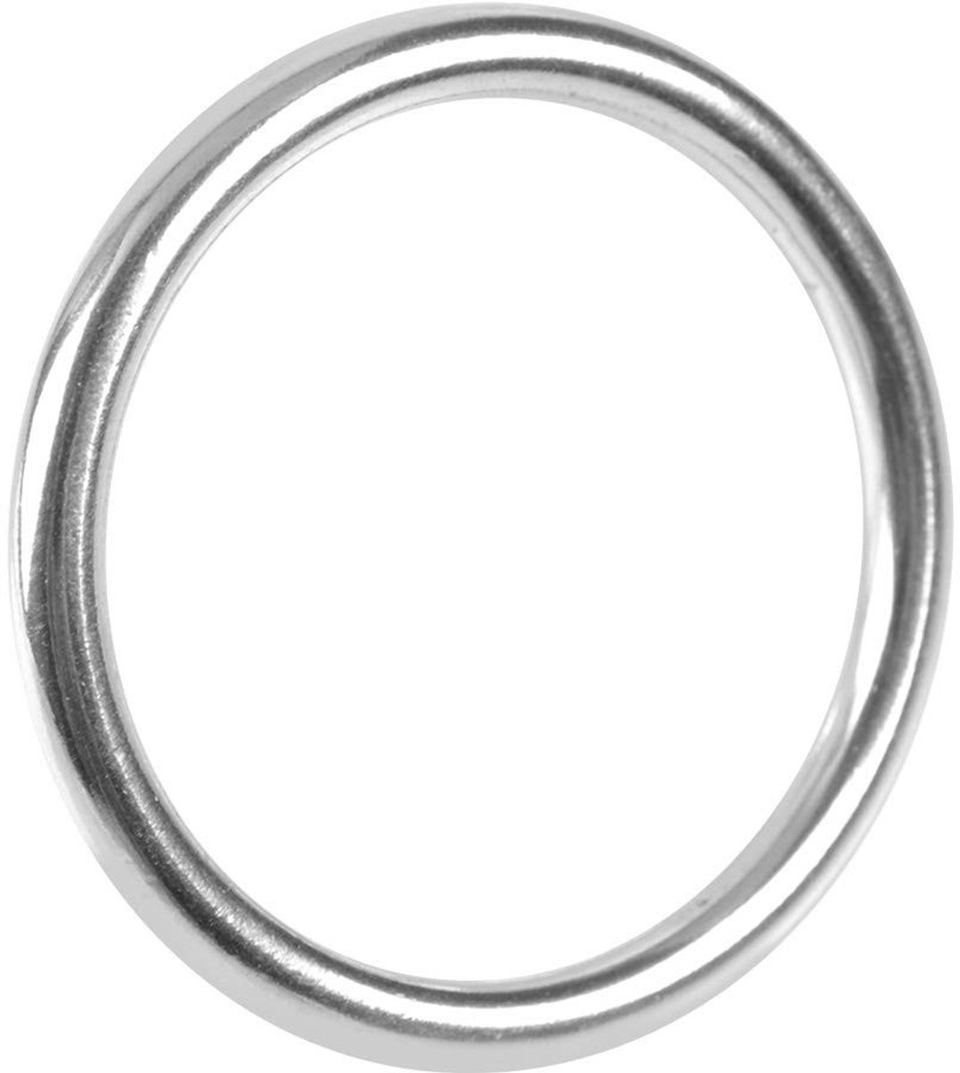 Dailygoods- Roestvrijstalen Ring - Hoge Precisie Gepolijst - O-Ringen Set - Marine Grade 304 - Roestbestendig - Veelzijdige Binding Hardware