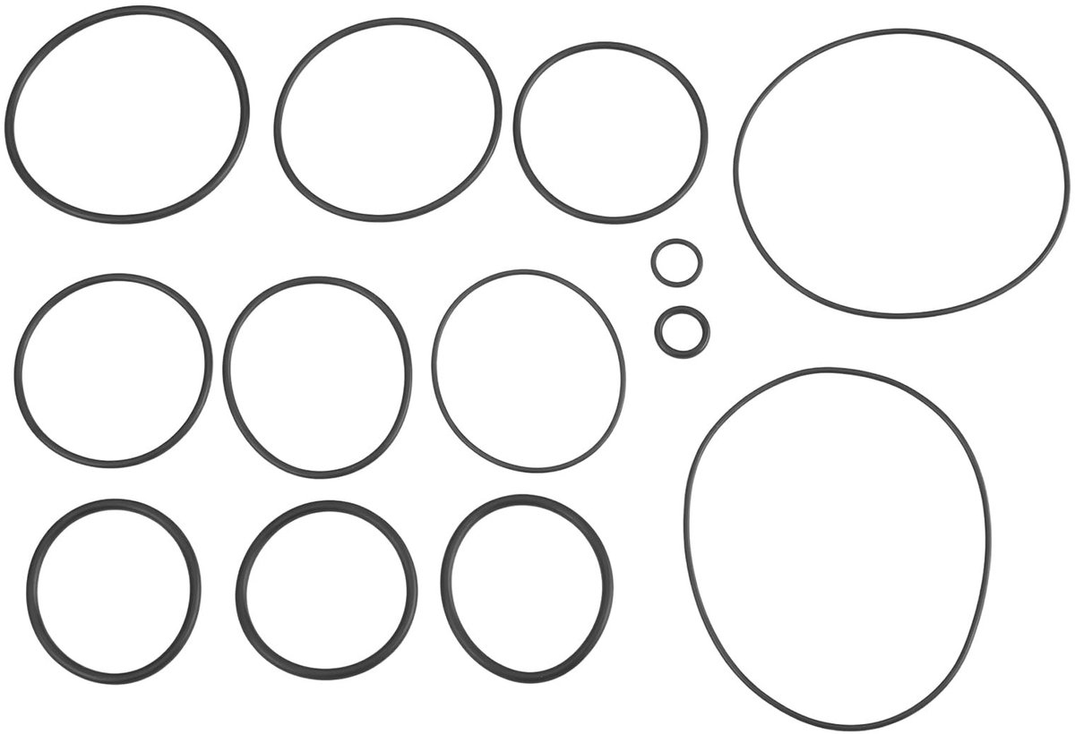 Dailygoods- Nailer O-Ring Rebuild Kit - Compatibel met DeWALT D51844/D51845/D51822/D51823 - Voorkom luchtlekken - Eenvoudige installatie - Uitgebreide kit - Essentiële onderdelen - Spijkermachine