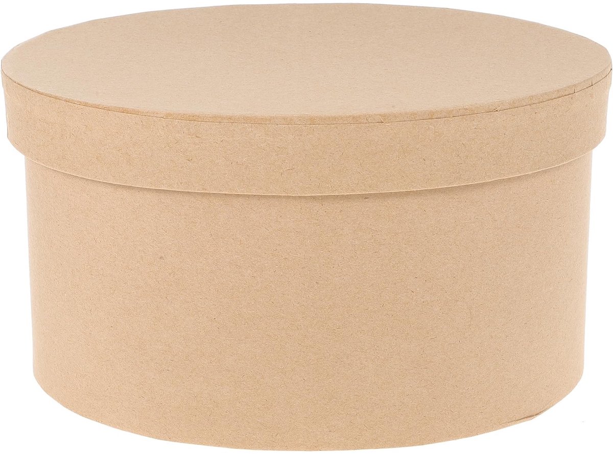 Dailygoods- Geschenkdozen Ovaal - Kartonnen Dozen - Verpakkingsmateriaal - Verzenddozen - Decoratieve Dozen - Ideaal voor Breekbare Voorwerpen - Verpakkingsdozen