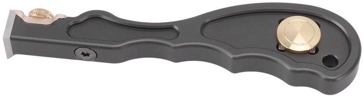 Dailygoods- Inzetschraper Houtcarbide - Verfschraper - Lijmverwijderaar - Mini-schraper - Aluminiumlegering - Lichtgewicht 197 g