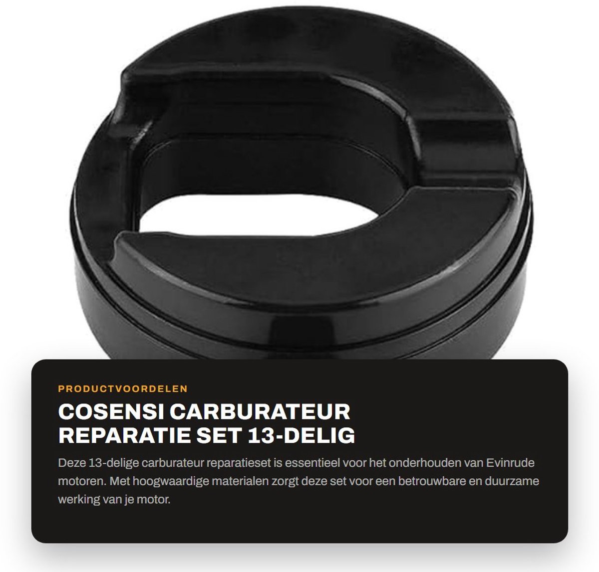 Dailygoods- Carburateur Reparatieset 13-delig - Carburateur Afstelgereedschap - Carburateur Synchronisatie Set - Voor OMC Evinrude - Materiaal: Messing/Plastic - Gewicht: 32g - Revisieset