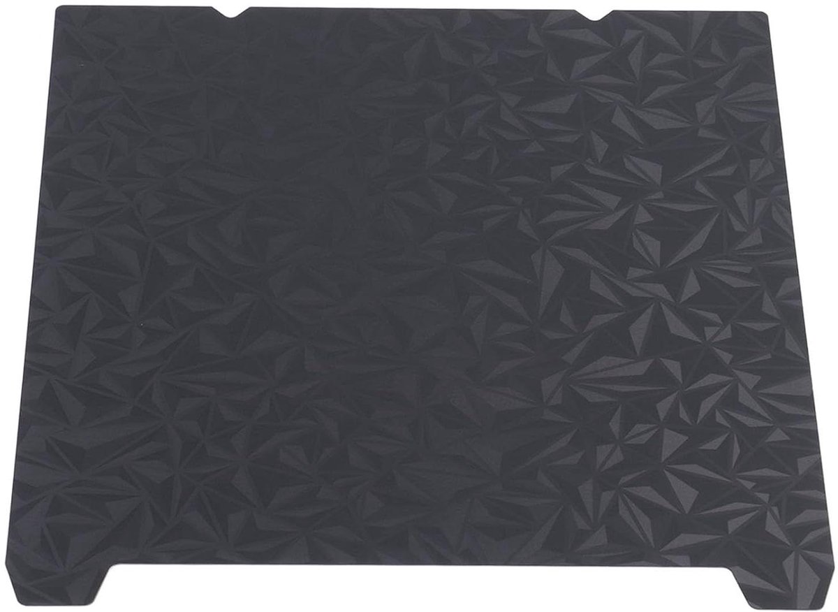 PEI Build Plate - 3D Printer Platform - 3D Printen - Dubbelzijdige Coating - 235x235mm - Zwart
