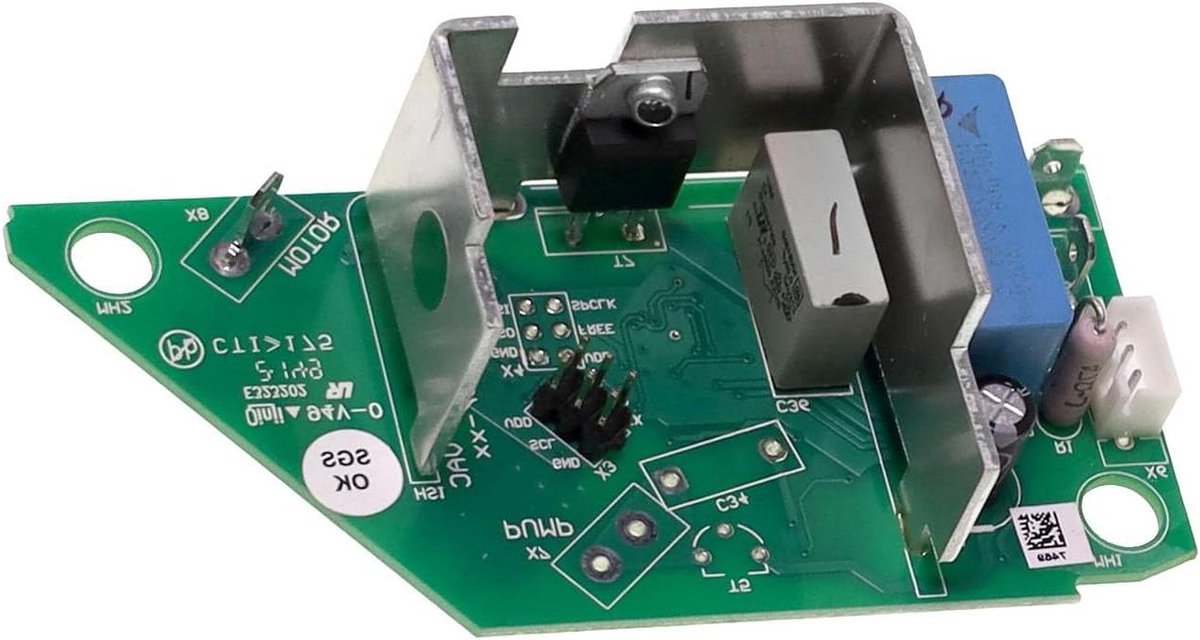 Printplaat Stofzuiger - Schakelaar Onderdeel - Stofzuiger Reparatie - Specifiek Model - 12 x 8 x 5 cm - Aluminium