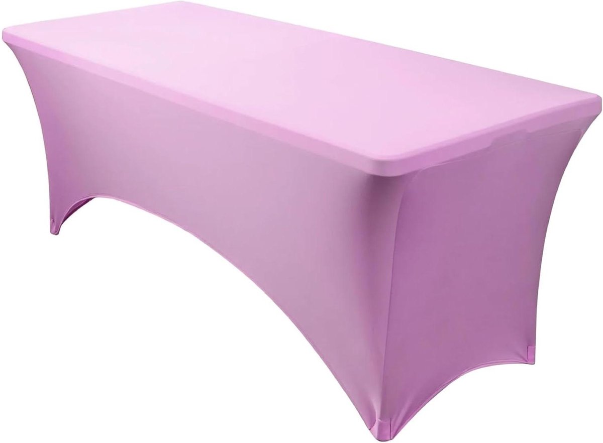 Stretch Tafelhoes - Hoes voor Klaptafel - Feestelijke Decoratie - Kreukvrij en Vlekbestendig - 305 x 76 x 76 cm