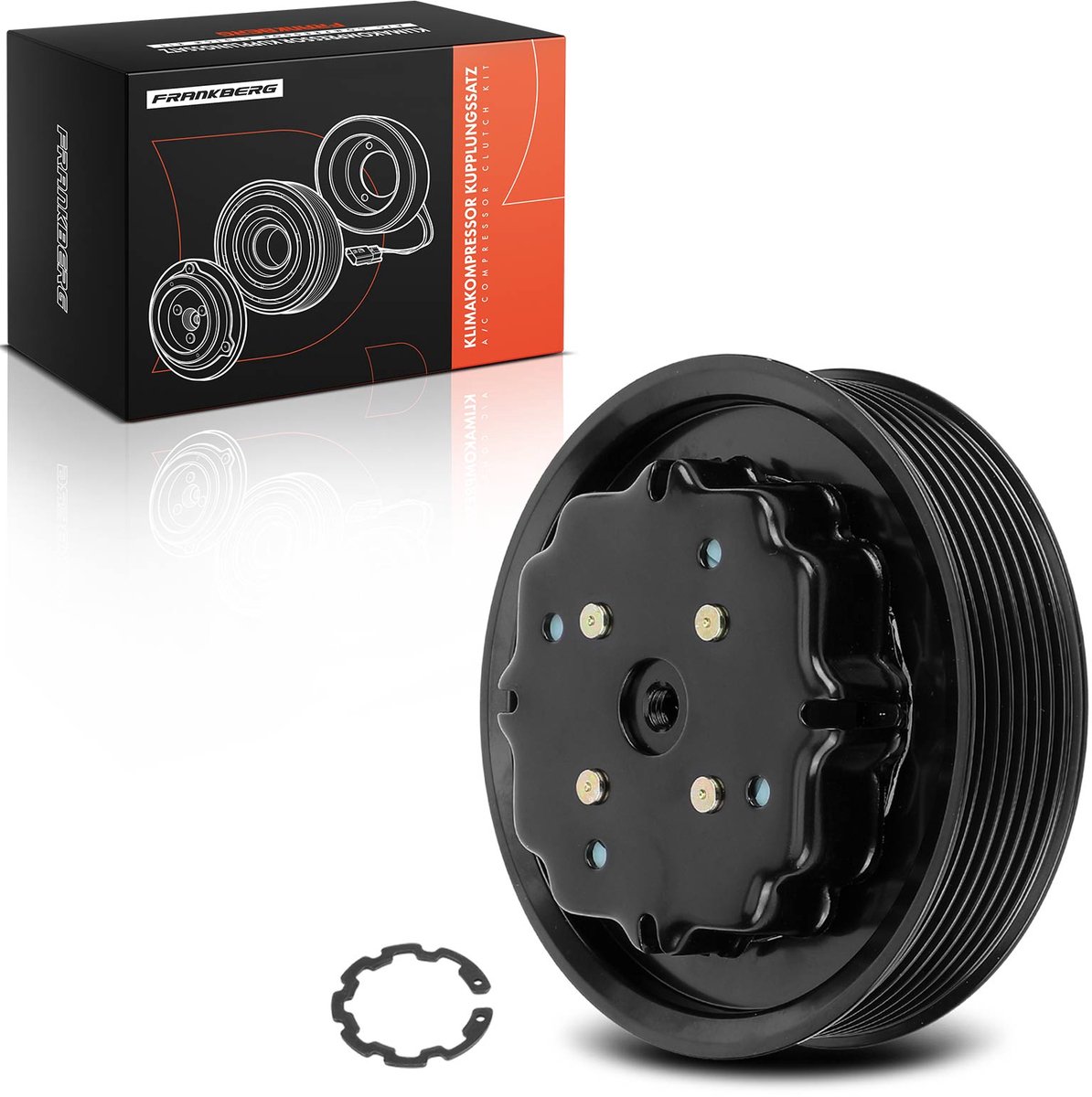 Frankberg 1x Magneetkoppeling Airco Compressor voor Porsche