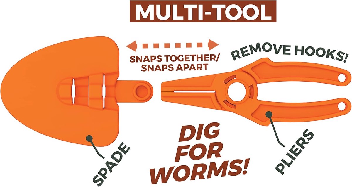 Visgerei Box Kit - Hengel Accessoires Set - Beginnen met Vissen - Inclusief Multi-tool — cadeau in Sport & Outdoor - foto 7