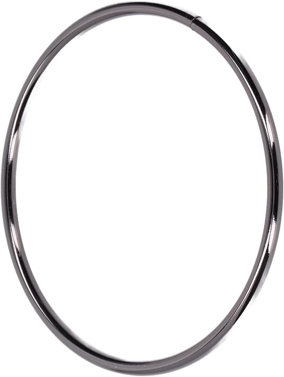 Ronde Handtas Handvatten met Ring Gesp - 2 Stuks Metaal voor DIY Tassen en Accessoires