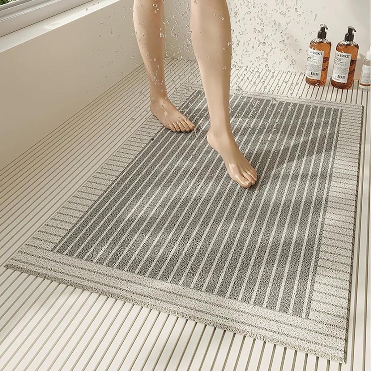 Douchemat Antislip - Badmat Zacht - Veilig Douchen - Hoge Waterdoorlatendheid - 120 x 150 cm - Niet gespecificeerd
