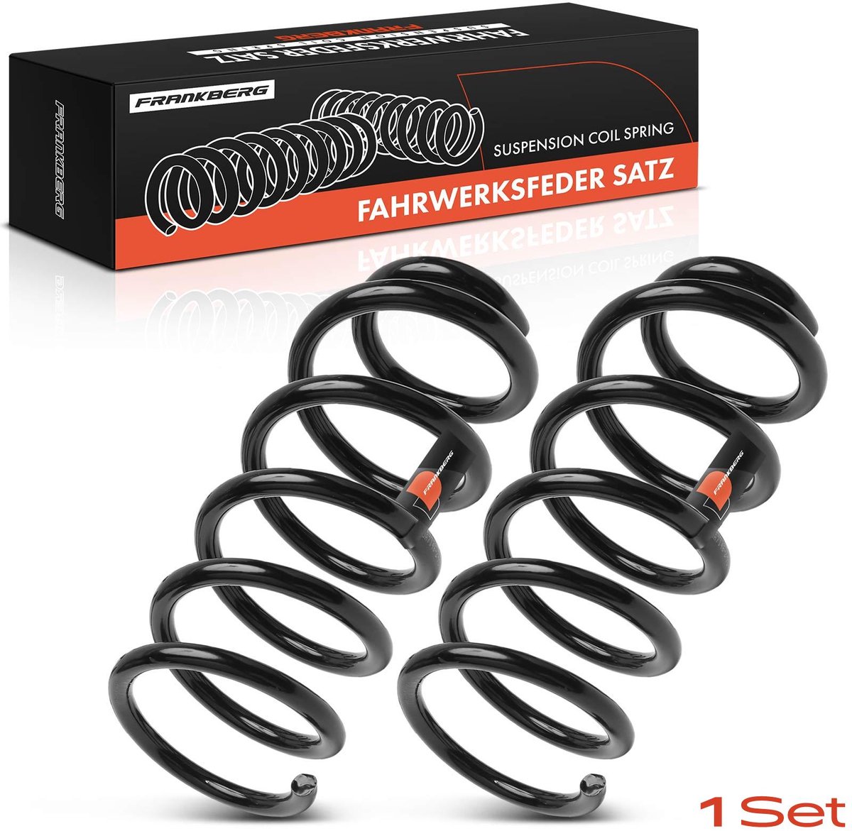 Frankberg 2x Verenfeder Achteras voor MINI