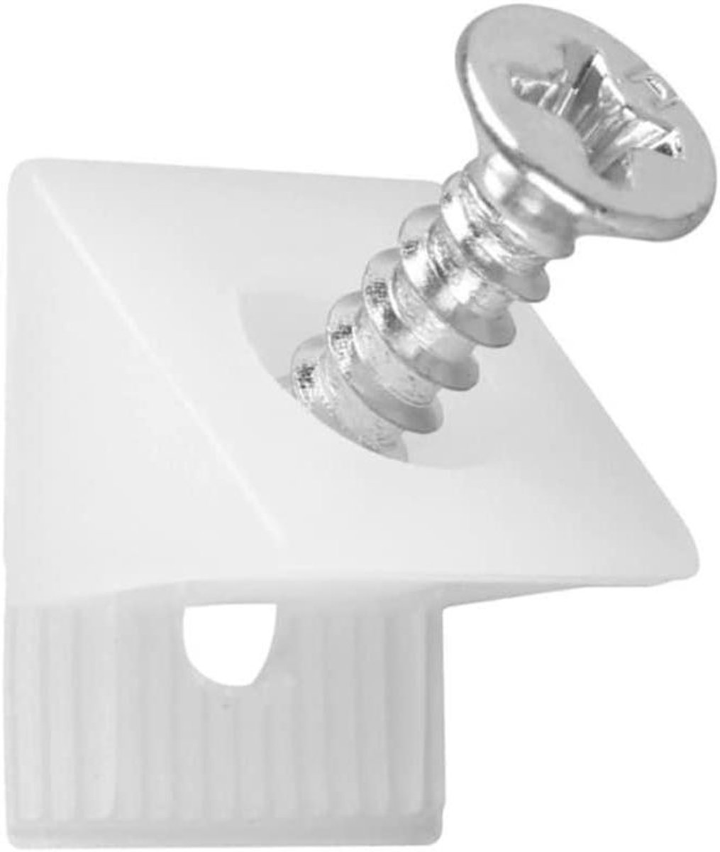 Lade Reparatie Kit - Lade Bodem Fix - Lades Versterken - Zonder Lijm - 100 stuks - Wit