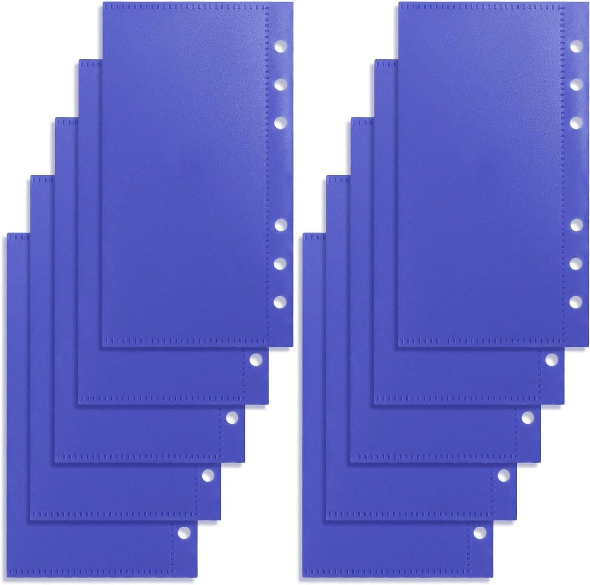 Geld Envelop Set - Budget Zakken - Geld Besparen - Visuele Organisatie - A6 Formaat - Blauw