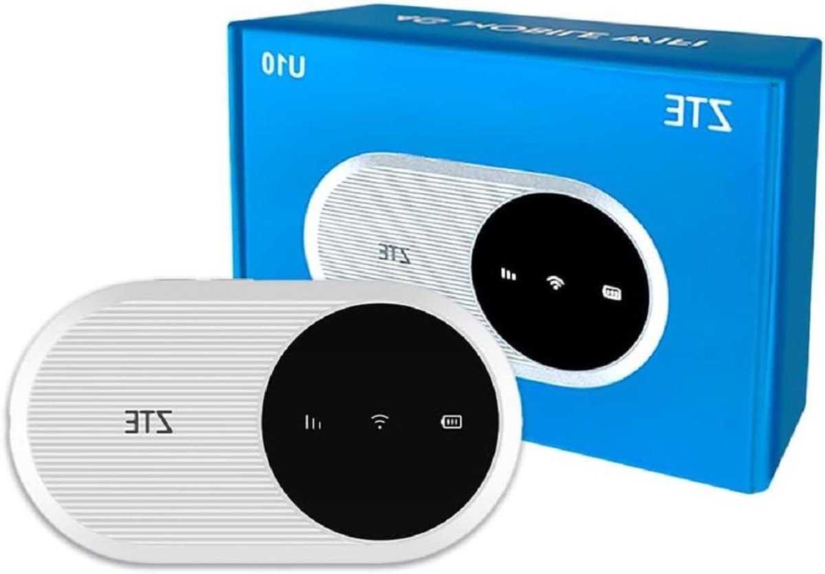 Mobiele Wifi Hotspot - Draagbaar Toegangspunt - Reizen en Studeren - Wi-Fi 6 - 32 Apparaten - Wit