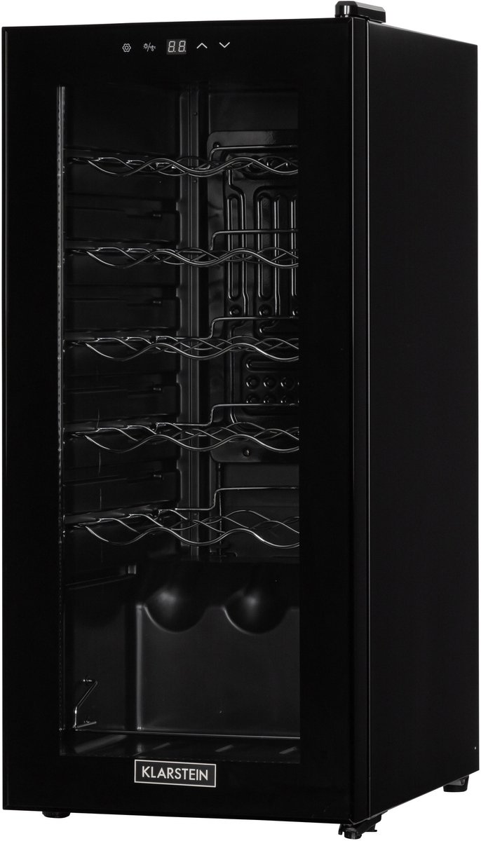 Klarstein Shiraz 18 Slim Uno Wijnkoelkast - 50 Liter - 18 - afbeelding 3