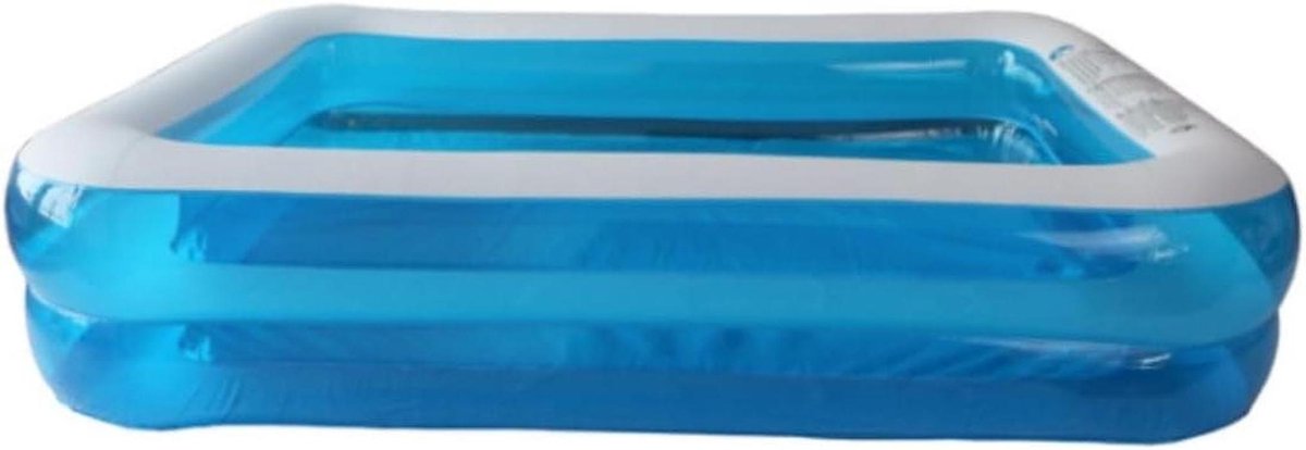 Opblaasbaar Zwembad – Familiebad Tuinbad – Waterpret Zomer – Stevig Vinyl – 186x135x38cm – Blauw Opblaasbaar Zwembad – Familiebad Tuinbad – Waterpret Zomer – Stevig Vinyl – 186x135x38cm – Blauw