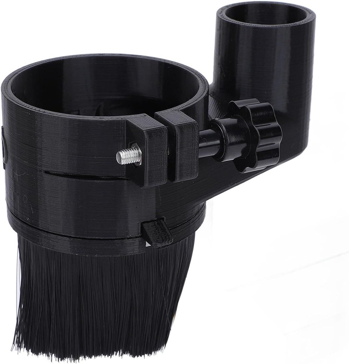 Freesstofafzuiger - Stofkap - Stofvrij Frezen - Magnetische Bevestiging - 65 mm - Zwart