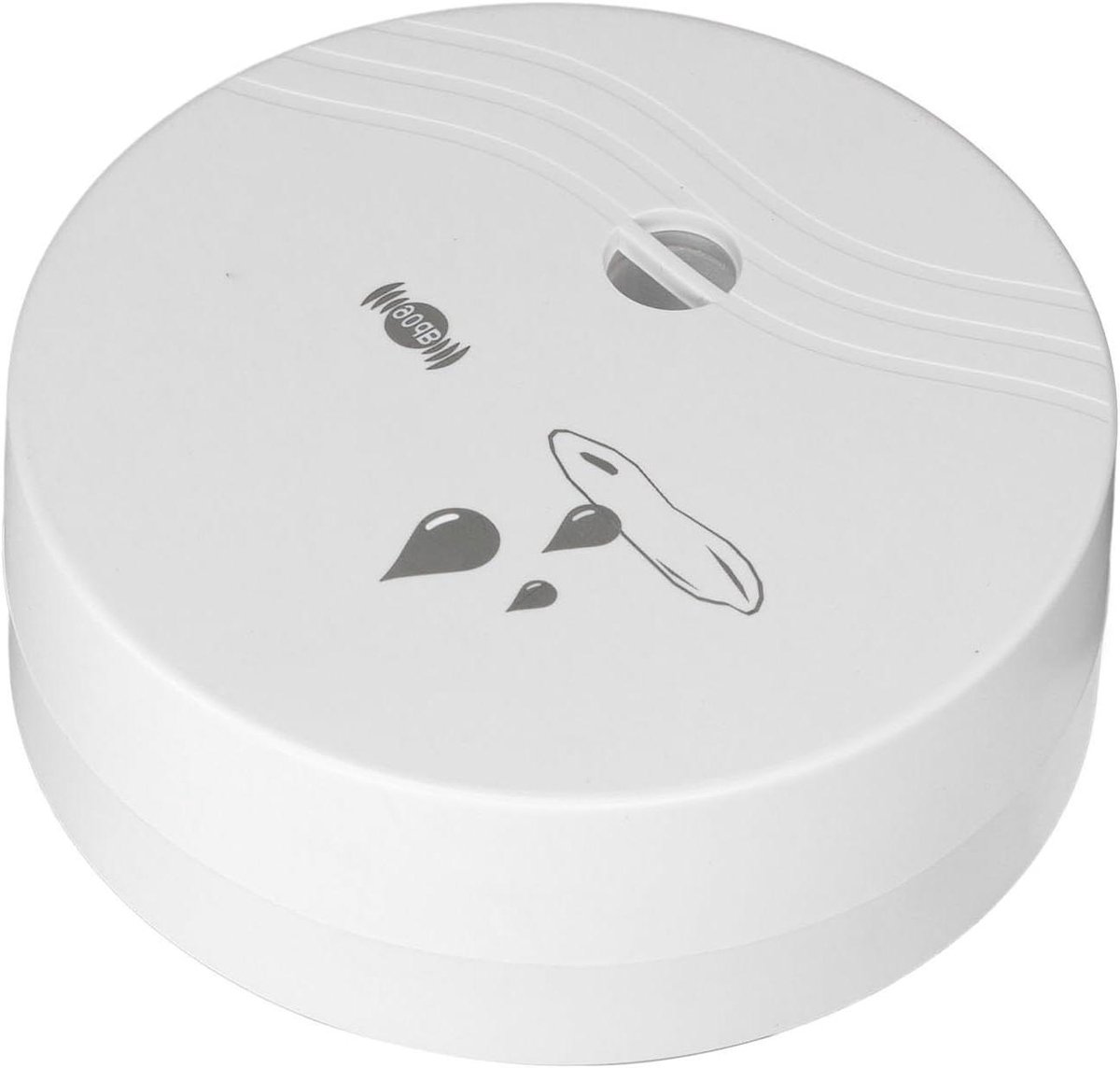 Waterlekdetector - Lekmelder Alarm - Huis Beveiligen - 100 DB Alarm - 9x8x4 cm - Wit