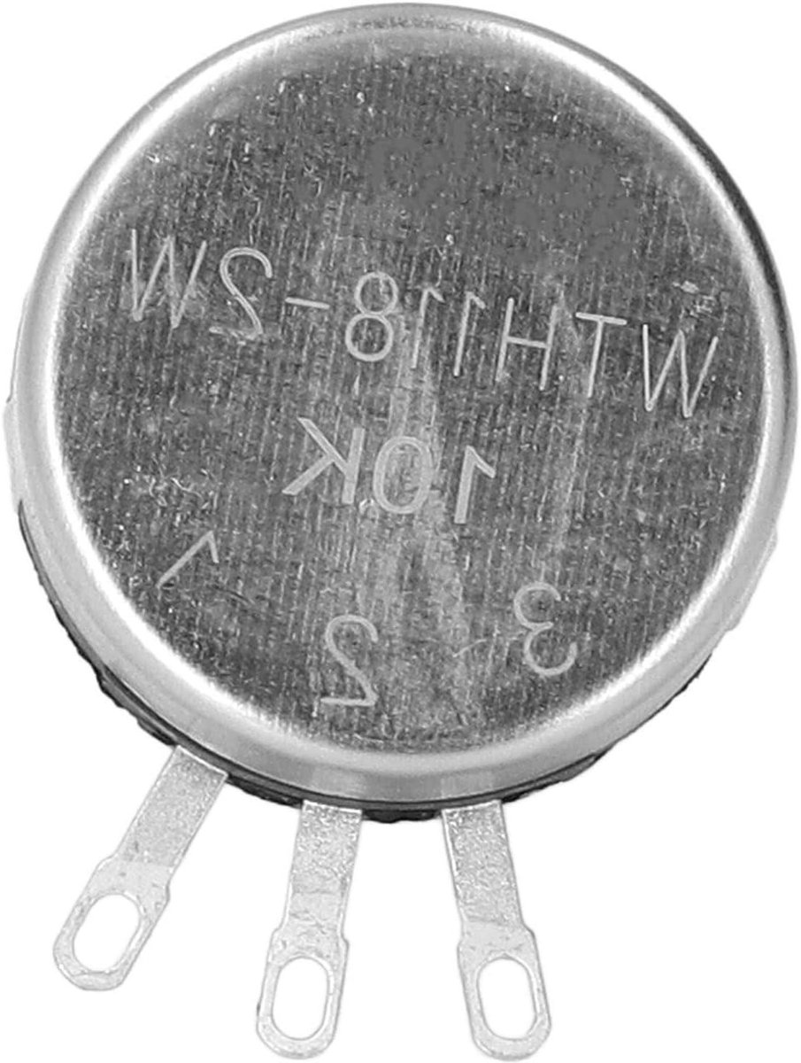 Potentiometer set - Variabele weerstanden - Elektronica reparatie - Verzilverde terminals - 20 stuks - Meerkleurig
