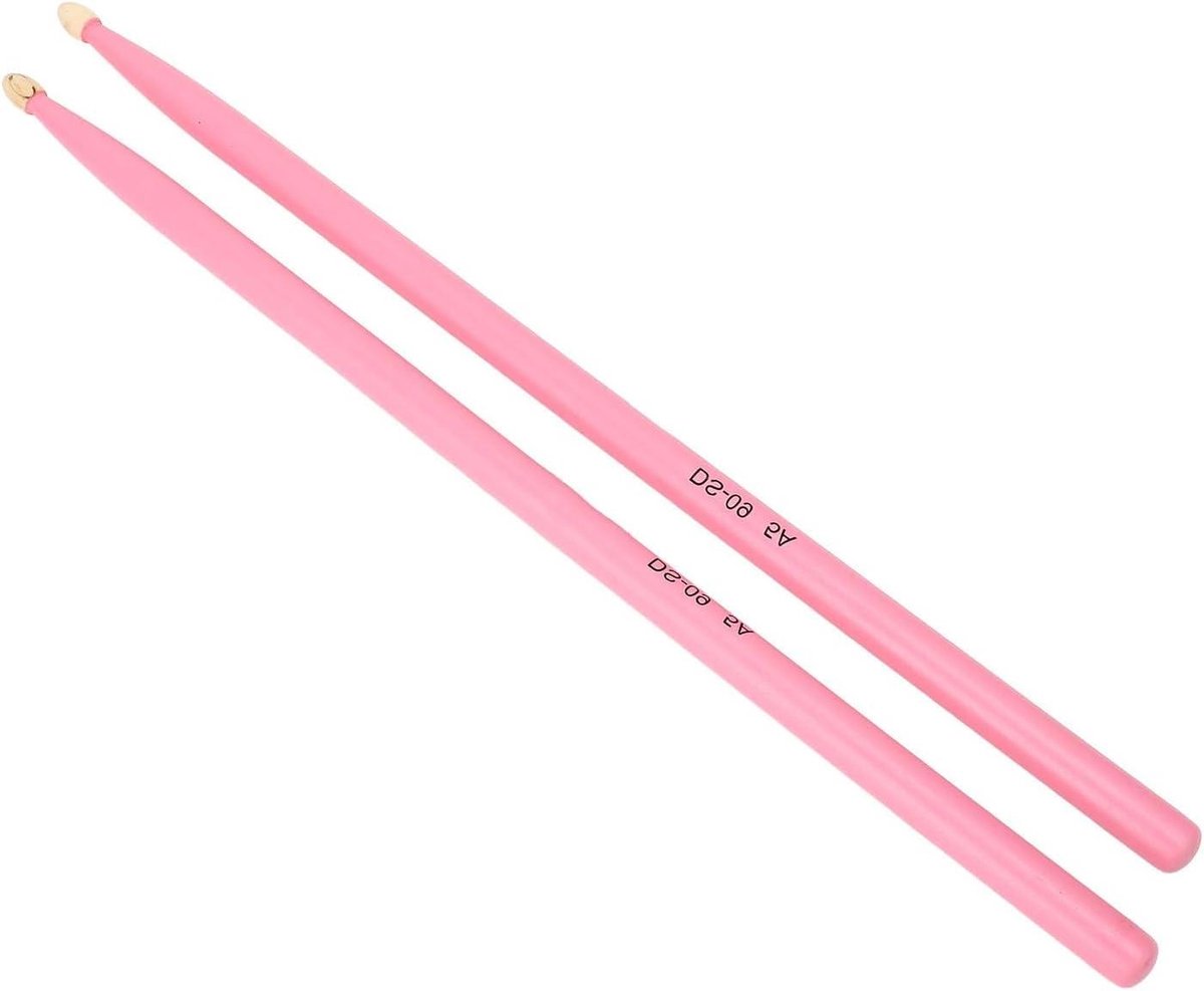 Drumstokken Paar - Oefen stokken - Muziek Maken - Esdoornhout Constructie - 40.5 cm - Rozet