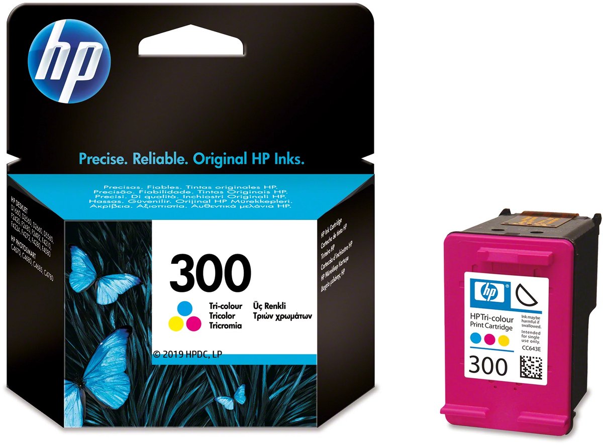 Bol.com HP 300 - Inkcartridge / Kleur (CC643E-ABF) aanbieding